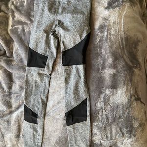 forever 21 black and grey leggings